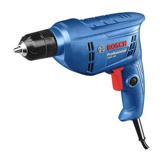 HomyDIY™ Bosch GBM 400KL Electric Drill – 400W Compact Corded Tool with Carrying Case