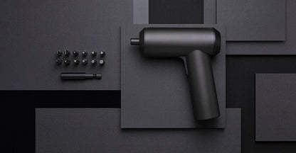 HomyDIY™ Xiaomi Mijia Electric Screwdriver 3.6V – 5N·m Torque, 12 S2 Bits, Rechargeable, Compact Home Tool